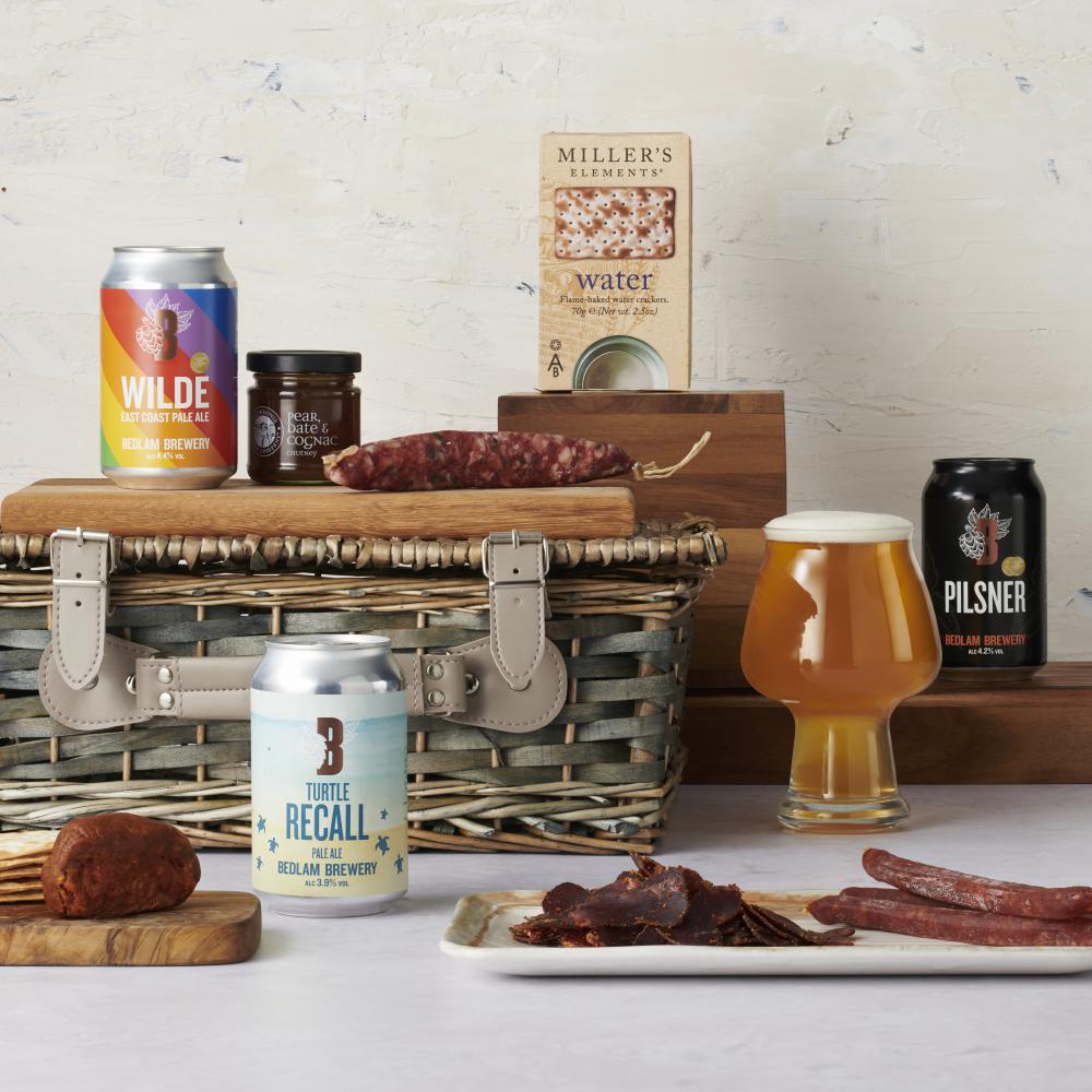 Charcuterie and Craft Beer Gift